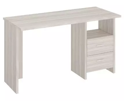 Компьютерный стол Парсиваль Т (77, 60, Прямые, Светлое дерево, 100/130)