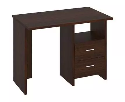 Компьютерный стол Парсиваль Т (77, 60, Прямые, венге, 100/130)