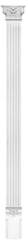 Комплект DK-200-SET1: пилястра DK-200, капитель DK-201, основание DK-212