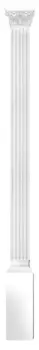 Комплект DK-200-SET6: пилястра DK-200, капитель DK-203, основание DK-202