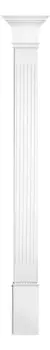Комплект DK-82220-SET3: пилястра DK-82220, капитель DK-82223, основание DK-82222
