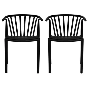 Комплект из 2-х стульев Venice чёрный