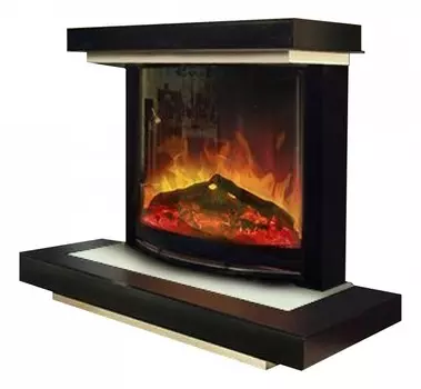 Комплект из электрокамина напольного и портала (127.5x51x117 см) Атлант Rondo 36 АТ000001