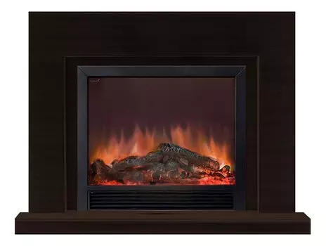 Комплект из электрокамина напольного и портала (147.5x40x117.2 см) Астория Delux Sharm 39 BL АС000007