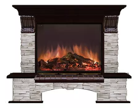 Комплект из электрокамина напольного и портала (143.5х42х108.5 см) Бостон К Мисхор Arte 28 БКА00086