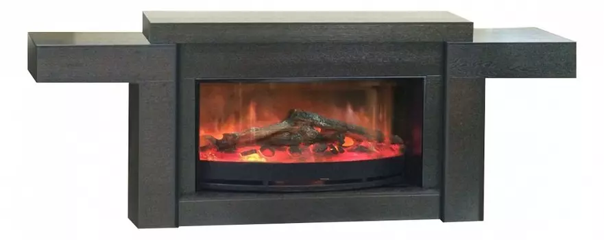 Комплект из электрокамина напольного и портала (199.5x40x82 см) Европа Delux Rondo 86 ЕВ000005