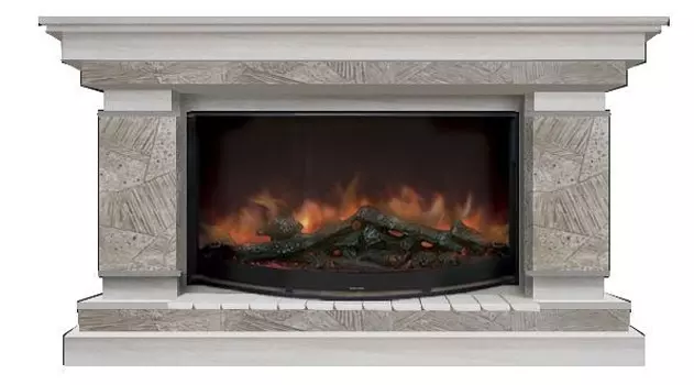 Комплект из электрокамина напольного и портала (143x45x82.5 см) Лорд Марсель Rondo 86 ЛО000024