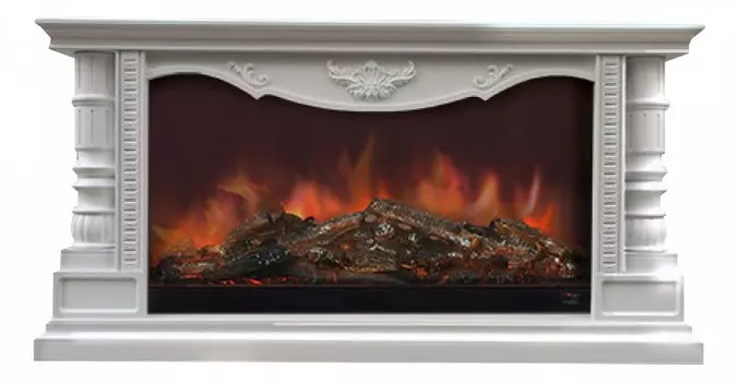 Комплект из электрокамина напольного и портала (199x48.5x102.6 см) Консул Premier S14 КО000008