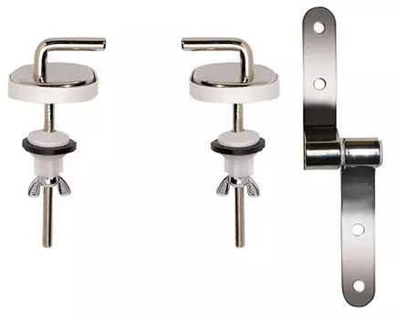 Комплект креплений WIRQUIN из нержавеющей стали универсальный