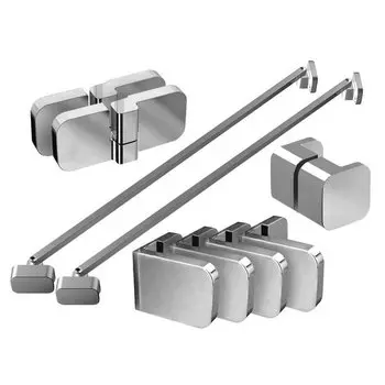 Комплект крепления B SET BSDPS 120x80,90 хром левый Ravak