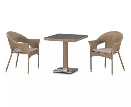 Комплект мебели (светло-коричневый)