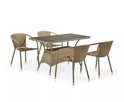 Комплект мебели (светло-коричневый)