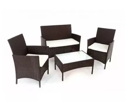 Комплект мебели (темно-коричневый)