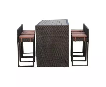 Комплект мебели (темно-коричневый)