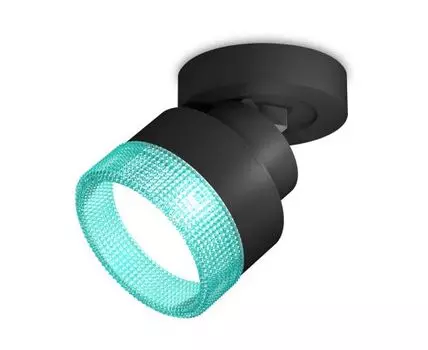 Комплект накладного поворотного светильника Ambrella light с композитным хрусталем TECHNO SPOT
