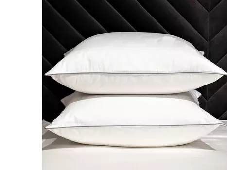 Комплект наволочек сатин белый 70*70(2шт)