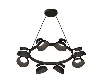 Комплект подвесного поворотного светильника