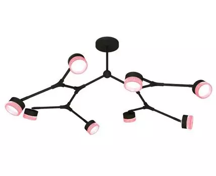 Комплект подвесного поворотного светильника