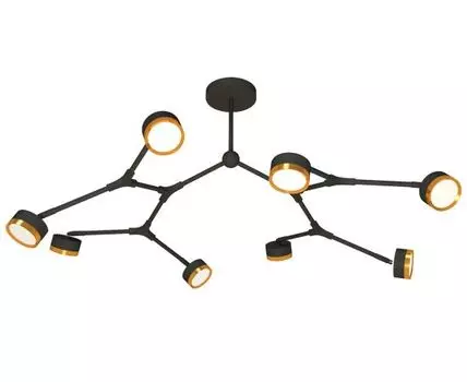 Комплект подвесного поворотного светильника