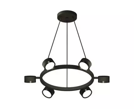 Комплект подвесного поворотного светильника