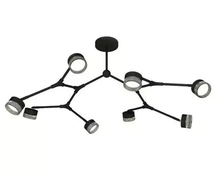 Комплект подвесного поворотного светильника