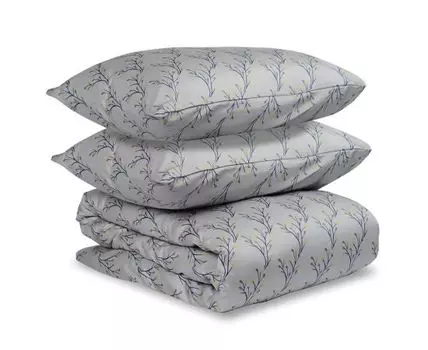 Комплект постельного белья двуспальный (Серый)