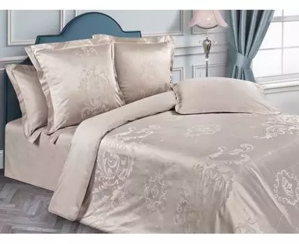 Комплект постельного белья Фреско (Молочный)
