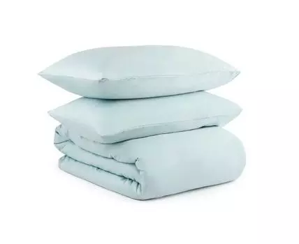 Комплект постельного белья из сатина из коллекции Essential, 1,5 сп