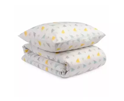 Комплект постельного белья из сатина с принтом Dinosauria world