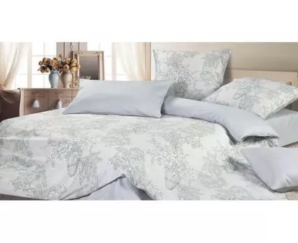 Комплект постельного белья Корнелия (светло-серый)