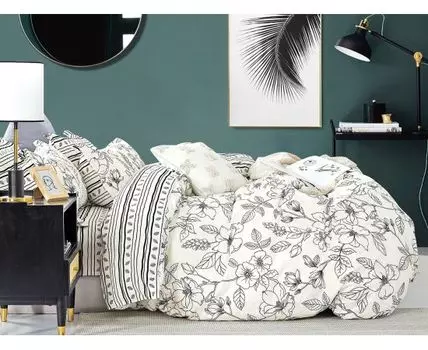 Комплект постельного белья Мадлен (Белый)