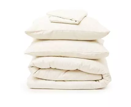 Комплект постельного белья Нора (Молочный)