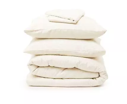 Комплект постельного белья Нора (Молочный)