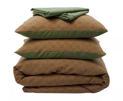 Комплект постельного белья Пойсо (Зеленый)