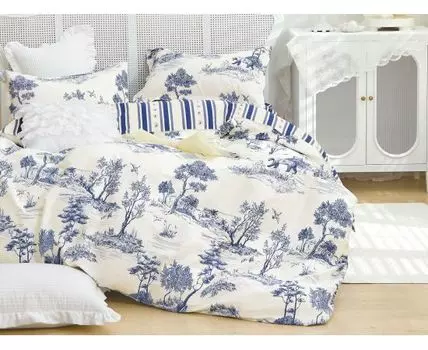 Комплект постельного белья Сомбрини (Белый)