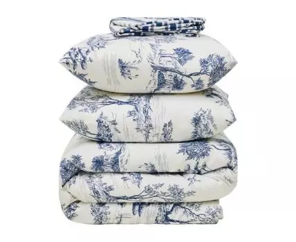 Комплект постельного белья Сомбрини (Белый)