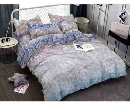 Комплект постельного белья Зефир (Голубой)
