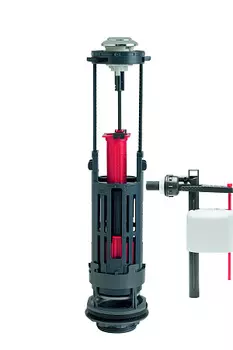 Комплект: Сливной двухрежимный механизм WIRQUIN One 3/6 L, заливной клапан Kompact, боковой, пластик