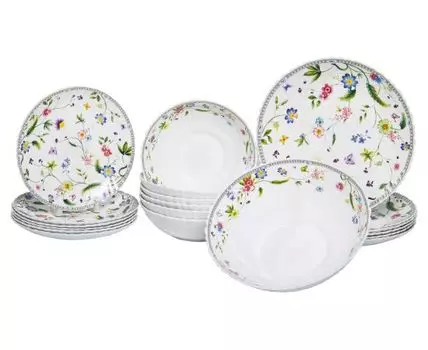 Комплект столовой посуды Мануэла 19 предметов