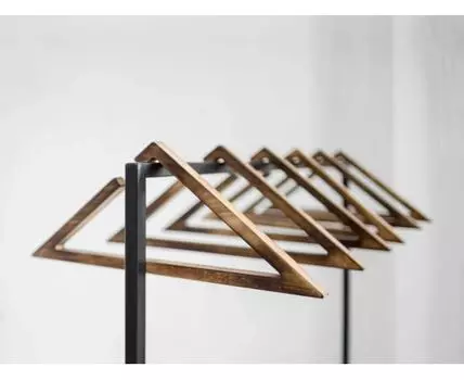 Комплект вешалок Треугольник в цвете жженой березы (43)