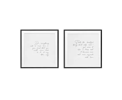 Композиция из постеров DO EVERYTHING WITH LOVE, SELFLOVE