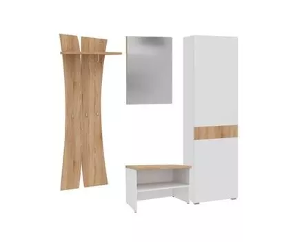 Композиция КУБА №K-32 (бежевый, белый, 190)