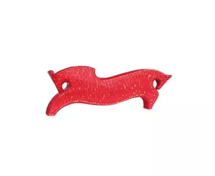 Конь красного цвета большой (Красный)