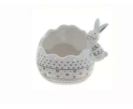 Конфетница Кролик (Белый, 11)