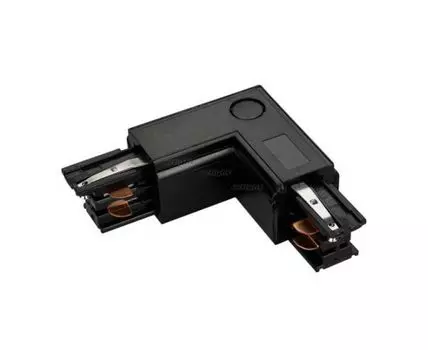 Коннектор для трехфазного трека угловой LGD-4TR-CON-L-INT-BK (C)