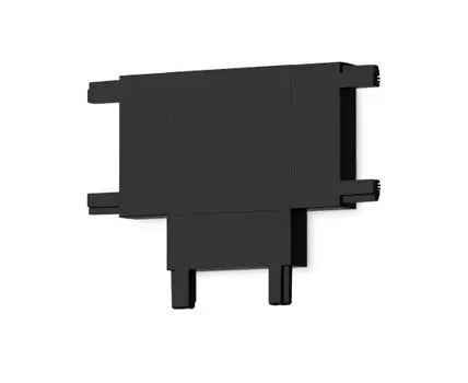Коннектор T-образный для накладного шинопровода Ambrella Light Magnetic Ultra Slim