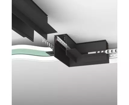 Коннектор угловой для встраиваемого шинопровода под ГКЛ 12,5мм Elektrostandard Slim Magnetic