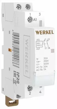 Контактор одномодульный Werkel W941M20O