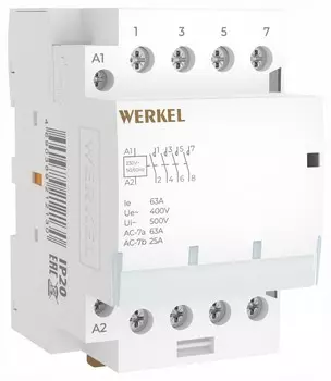 Контактор трехмодульный Werkel W943M63O