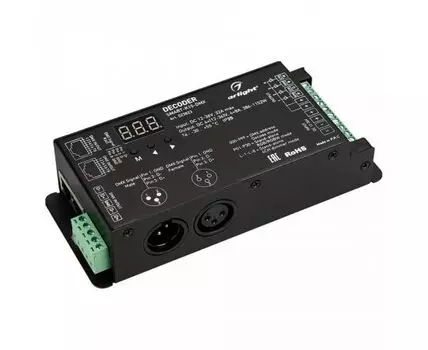 Контроллер-диммер Arlight SMART-K SMART-K15-DMX (12-36V, 4x8A)